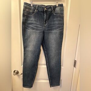 TWO pairs: Gently Used Maurices Women Everflex High-Rise Jeans. Size: 14 Short